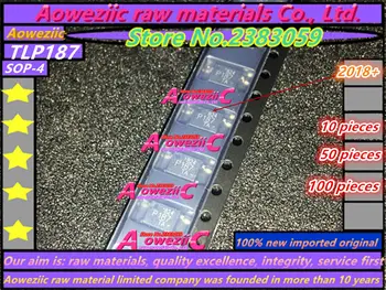 Aoweziic 2018+ new importēti sākotnējā TLP187 P187 SOP-4 TLP187(CTA,E SOP-4 ) Optocoupler izolatoru chip