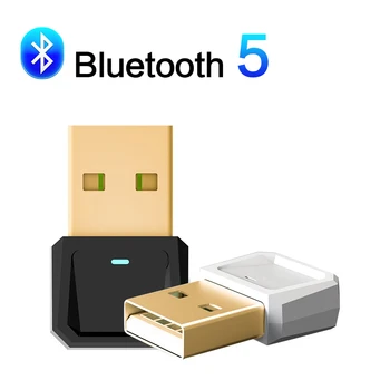Bluetooth Adapteri Bluetooth 5.0 USB Bezvadu Datora Adapteris Audio Uztvērējs, Raidītājs Klēpjdators Tastatūra Printeri MINI Uztvērējs