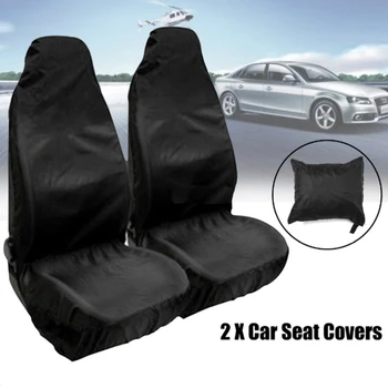 Automašīnu Seat Cover Universal Ūdensizturīgs Nepievelk Putekļus Auto Sēdekļa Aizsargs Melns Auto Interjera Dekorēšana Kravas Automobiļiem Apvidus Auto Papildierīces
