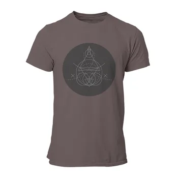 Vīriešu T-krekls Abstraktās ģeometriskās zīme Vintage Pāri Matching Anime Vīriešu Apģērbu 36845