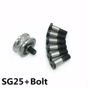 2gab SG25+Izdzēs Gultņu un skrūve ir atbalstīt pārdošanas U groove paturot 8x30x14 mm dubulta rinda, kas noslēgtos ar lodīšu gultņiem