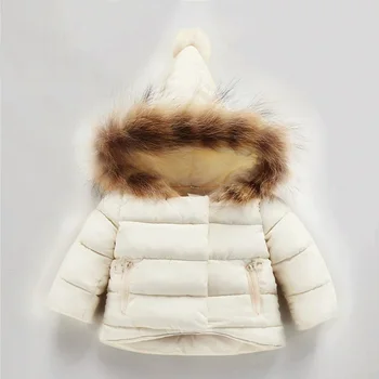 Skorpions ādas, kažokādas apkakle 1-7 gadiem, zēnu un meiteņu ziemas Mētelis kapuci bērniem dūnu jaka bērnu parkas Silts ziemas apģērbs