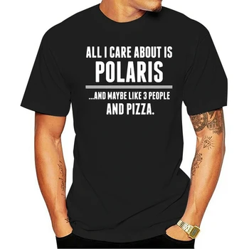 Ir 2021. Atpūtas Modes kokvilnas O-veida kakla T-krekls Polaris es tikai rūpēties par melno cilvēku, kas, piemēram, video spēles