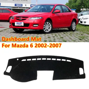 Priekš Mazda 6 2002. - 2007.gada GG Vagona Anti-Slīdēšanas Paklājiņš Saulessargs Dashmat Aizsargātu Paklāja Paneļa Vāciņu Pad Piederumi