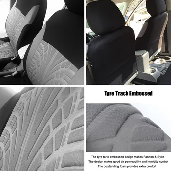 Automašīnu Seat Cover Universal Stils Pilns komplekts Gecko 3D Riepa Drukāt, Interjera Piederumi, Automobiļu Aizsargs