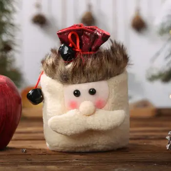 Ziemassvētku Ādas Rasējumi, Dāvanu Maisiņi Santa Elk Sniegavīrs Modelis Dāvanu Maisu Puse Konfektes Uzglabāšanas Maisi Jaunas