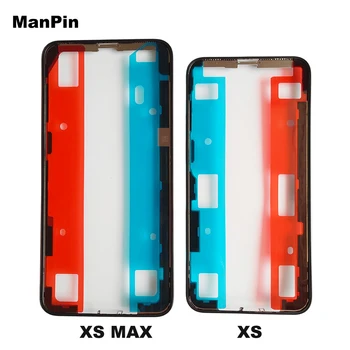 5gab Ekrāna Bezel Rāmis iPhone 11Pro MAX XS X LCD Displejs, Stikla Korpusos Ar Uzlīmi Sākotnējā Reālu Zeltu, Mobilo Telefonu Remonts