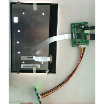 Komplekts NV156FHM LED LCD 1920x1080 Monitora HDMI Kabelis mini Kontrolieris Valdes EDP HD Panelis 15.6