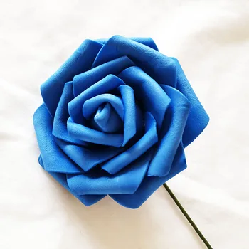 10 gab./daudz rožu 8 cm diametrā Mākslīgie Ziedi Kāzu dekorēšana, ziedi PE Putu Mājas Dekoru Roze
