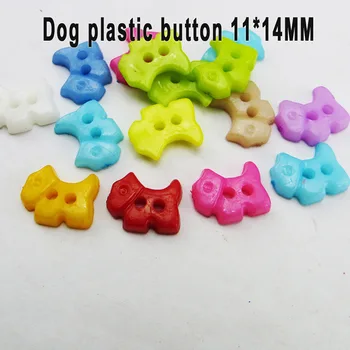 100GAB AUGĻU krāsas suni pogu Advanced Krāsotas plastmasas pogas mētelis, zābaki šūšana apģērbu piederumu p-253