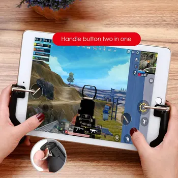 EastVita H2 Gamepad PUBG Mobilo Izraisīt Šāvēja Kontrolieris Kursorsviru, iPad, Android vai IOS Spēle kluči ipad, iphone, android r29