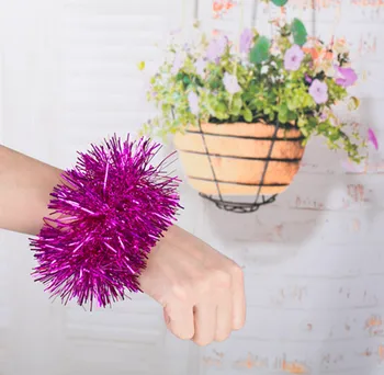Augstas kvalitātes Bērnu Deju aksesuārus Sequin rokas ziedu DIY parādīt Deju aksesuārus deju aproce square deju puses ziedu rotājumu