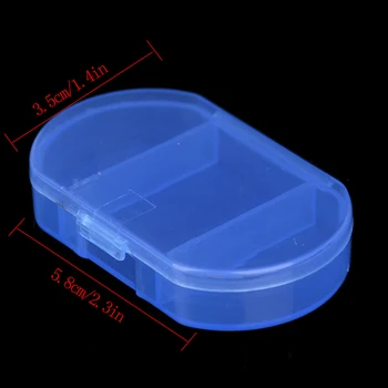1pc Mini Portatīvo Tableti Gadījumos, Plastmasas Medikamentu Uzglabāšanas Pill Box Ceļojumu Organizators Salokāma Kaste Tablete Kārtotāja Konteineri Jaunas