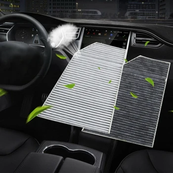 Automašīnu Gaisa Kondicionieri, Ieplūdes Filtru Nomaiņa Tesla Model X 2016-2020