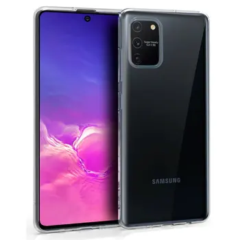 Samsung G770 Galaxy S10 Lite silikona gadījumā (skaidrs)