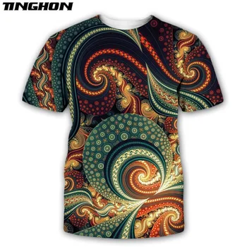 XS-7XL Modes Trippy T-kreklu, Spīd Tumsā 3D Psychedelic Drukāt Vīriešiem, Sievietēm ar Īsām Piedurknēm Vasaras Streetwear Gadījuma T kreklu 12