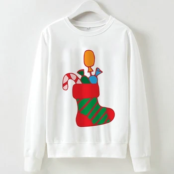 Sievietēm Ziemassvētku Drukāt Hoodies Harajuku Sporta Krekls Kawaii Korejiešu Stilā, Lielgabarīta Sievietēm, Hoodies Ziemas Plus Lieluma Sieviešu Džemperi