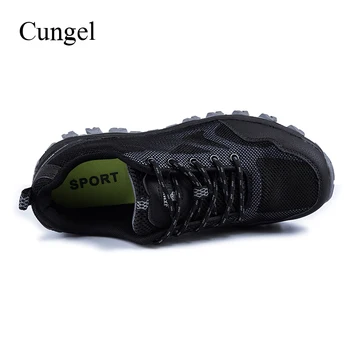 Cungel Āra vīriešu Pārgājienu apavi Pavasara/Vasaras Pārgājienu elpojošs Kājām Kalnu Kāpšanas kurpes ar neslīdošu Sporta apavi