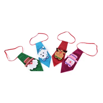 1Pc Ziemassvētku Tie Vizuļi Santa Claus, Sniegavīrs Ziemeļbriedis Lācis Ziemassvētku rotājums Mājās Ziemassvētki Apdare Bērniem, Rotaļlietas, Rotas