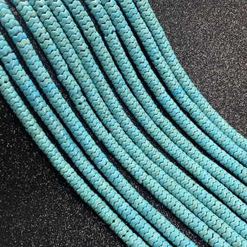 Akmens Pērles zils Turquoises nelegālo Zaudēt izolācija Krelles Pusfabrikāti rotaslietas pieņemšanas DIY kaklarota, aproce piederumi