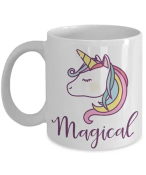 Burvju Unicorn - Labākais Unicorn Dāvanas - 11oz Kafijas Krūze Tējas Tase Dāvanas