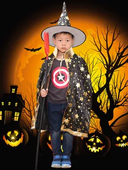 Halloween apmetnis bērniem kostīmu cape puse Drēbes Apmetnis Cosplay Drēbes, Kostīmi Bērniem, apdares Halloween Pasākums Puse Dekori