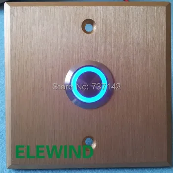 ELEWIND 22mm durvju zvanu spiedpogu slēdzi(PM221F-11E/B/12V/S ar zelta plāksnes)
