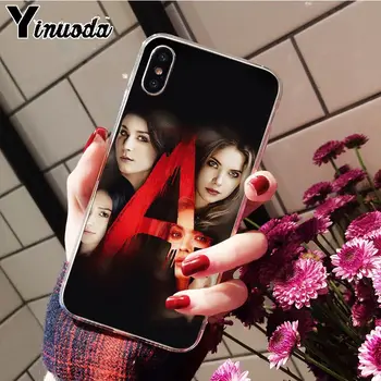Yinuoda Pretty Little Liars, TPU Mīksts Augstas Kvalitātes Vāciņu priekš iPhone X XS MAX 6 6s 7 7plus 8 8Plus 5 5S SE XR