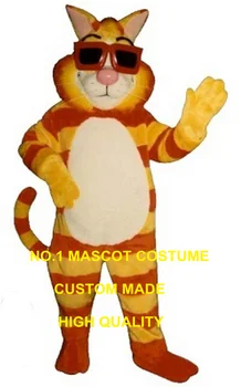 Foršs Kaķis ir talismans kostīmu jaunu pielāgotu pieaugušo izmērs karikatūra tiger tēma anime cosplay kostīmi, karnevāla masku komplektu 2725
