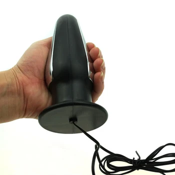 Elektriskā Šoka Impulsa Anālais Vibrators Liels Anālais Butt Plug Prostatas Masāža Milzīgu Dildo Vibratoru Pieaugušo Seksa Rotaļlietas Masturbator for Men