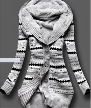 2020. gadam Eiropā Un Amerikā, Jaunu Stilu Matēta Un Biezu Kapuci Trikotāžas Jaka zaraing stila za sheining džemperi, jaka, mētelis