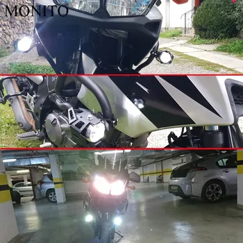 Karstā Motociklu Gaismas LED Braukšanas Lukturu Miglas lukturi Autonoma Lampas 12v U5 Par Suzuki Bandit GSF600 GS1000 GS500 GSX1100F Katana