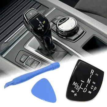 Auto Shift Pogu Paneļa Rīku Poga Vāka Emblēma M Performance Uzlīme BMW X1 X3 X5 X6 M3 M5 F01 F10 F30 F35 F15 F16 F18