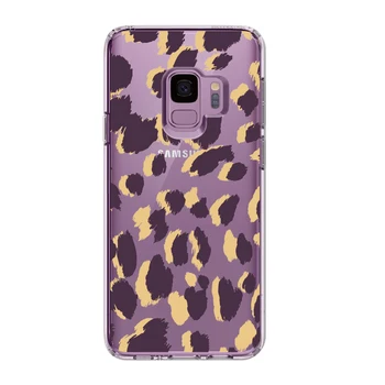 Modes Sexy Leopards Drukāt Panther Samsung Galaxy A31 Piezīme 8 9 10 A7 A8 S8 S9 S10 S20 Plus Soft TPU Aizsardzības Skaidra Lieta