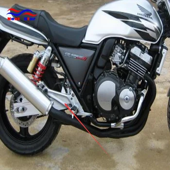 Motociklu Black Priekšā, Aizmugurējie Balsti Kājām, Naglas, Pedāļi, Kāju balsts Montāžas Kronšteins Honda CB400 VTEC 1999 2000 2001 2002. - 2010.gadam