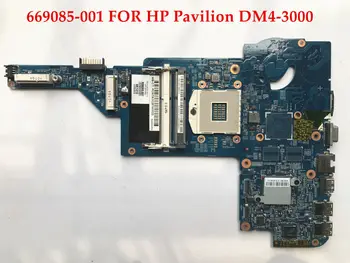 Augstas kvalitātes portatīvo datoru mātesplati par HP Pavilion DM4-3000 669085-001 48.4QC05.011 HM65 PGA989 DDR3 Pilnībā pārbaudīta