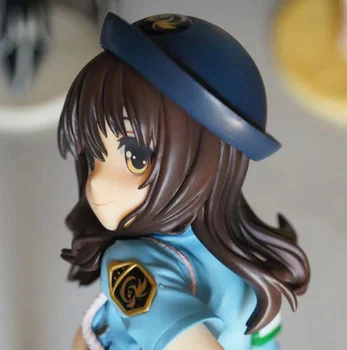 Dzimtā Anime Policewoman Policijas Sieviete 1/7 Sacle Seksīga Meitene PVC Rīcības Attēls Rotaļlietu Statuja Pieaugušo Kolekcionējamus Modeļu Lelle Dāvanu 20cm