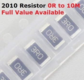 100PCS/daudz SMD Chip 2010 Pretestība 13K/15K/16K/18K/20K/Om 5% Izturību 13/15/16/18/20/K Rezistori Bezmaksas Piegāde