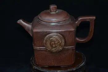 Veco ZiSha Keramikas Tējas Katlā,phoenix, ar Zīmi,Mao Ze-dong,03,labākais vākšanu& rota, Bezmaksas piegāde,
