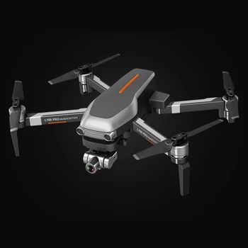 L109 PRO 5G WIFI 4K HD Brushless Aerial Photography Dūkoņa Divi-Ass Anti-Shake Kamera Drones GPS Quadcopter Ar Portatīvo Soma