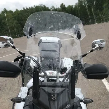 Gaisa plūsmas Regulēšana Stiklu Vēja Deflektoru Universālo Motociklu Vējstikla par Kawasaki BMW, Ducati YAMAHA Honda Suzuki Aprilia