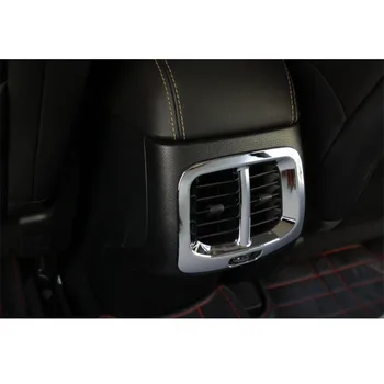 Der Jeep Cherokee. - 2016. Gada Chrome ABS Iekšlietu Auto Aizmugurējā Sēdekļa Gaisa Ventilācijas Izvads Dekoru Kadru Auto-Stils Uzlīmes, Ietilpst