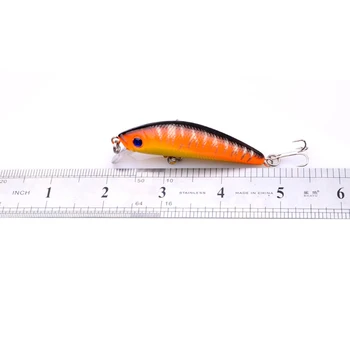 PRO BEROS Augstas kvalitātes Zivju Zvejas Vilinājums 5.8 cm 7.9 g Mākslīgā Grūti Kloķa Ēsmu topwater Wobbler Japāna Mini Zvejas Vilinājums
