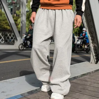 Jauns Hip Hop Streetwear Treniņbikses Vīriešiem Joggers Kokvilnas Sviedri Bikses Vaļīgas Baggy Dziesmu Bikses Vīriešu Apģērbs