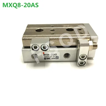MXQ8-10AS,20AS,30AS,40AS,50AS,75AS FSQD SMC gaisa slaidu galda pneimatisko cilindru sastāvdaļa MXQ sērija