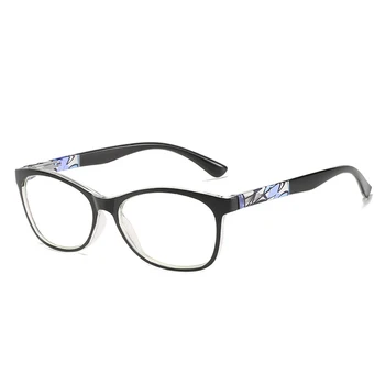Seemfly Anti-Blu-ray Lasīšanas Brilles, HD Vīriešiem Hyperopia Brilles Sievietēm Ultravieglajiem Classic Laukumā vecuma tālredzība Aizsargbrilles +1.0 4.0