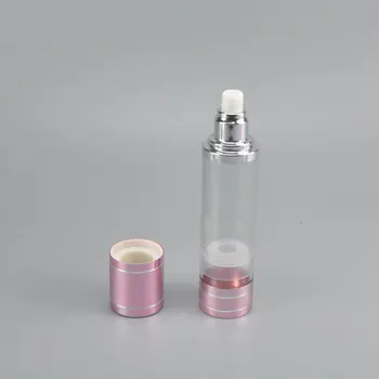 10pcs/daudz 100ml High-end kosmētikas iepakojuma pudeles bezgaisa pudeles plastmasas pudeles ar nospiests sūknis, Vakuuma kolbā