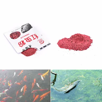 40G 1 soma sarkano tārpu pulveris Bloodworm Pulveris, Dabīgās Ēsmas Zvejas Lure Zivis Buster Karpas Killer Zvejas Nepieciešams
