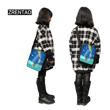 ZRENTAO zēni meitenes siltuma somas pārtikas maisiņš ar ūdens pudeli kabatā skolēnu rāvējslēdzēju dzesētāja somas piknika maltīti lodziņā soma