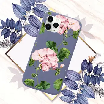 Ziedu Moderns, krāsains skaisti Telefonu Gadījumā Konfektes Krāsu iPhone 11 12 mini pro XS MAX 8 7 6 6S Plus X SE 2020. GADAM XR